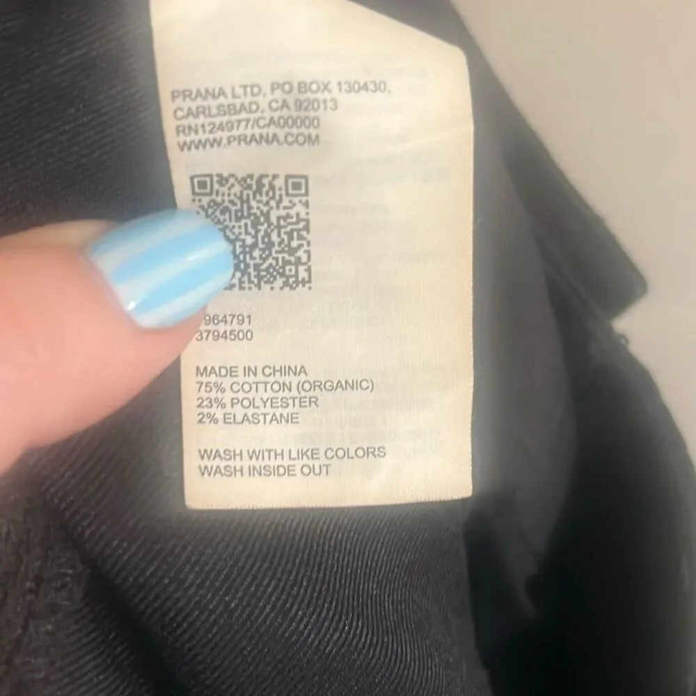 ✨Prana Bridger Black Sz 30x34 Jeans✨